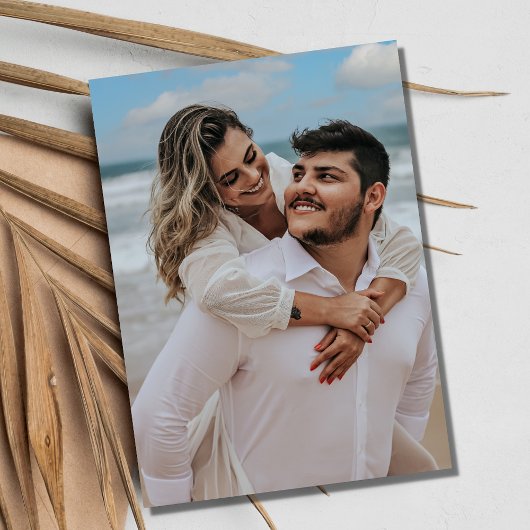 Save The Date Photo de plage Destination Mariage Enregistrer la