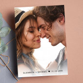 Save The Date Photo de script chic
