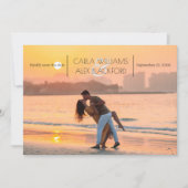 Save The Date Photo Design Mariage Moderne Enregistrer La Date (Devant)