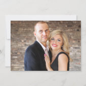 Save The Date Photo d'hortensia rose (Dos)