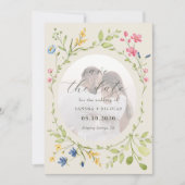 Save The Date Photo d'Ivory Wildflower (Devant)