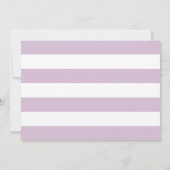 Save The Date Photo du Mariage d'Ancre violet violet de la marin (Dos)