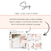 Save The Date Photo, Élégant, Rose pâle minimal, Mariage rose pâ