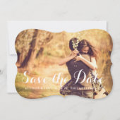 Save The Date Photo Enregistrer la date (Devant)