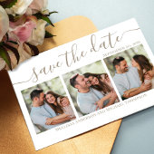 Save The Date Photo Enregistrer la date Mariage simple