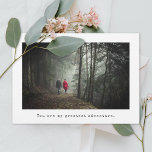 Save The Date Photo Fiançailles minimale<br><div class="desc">Un aménagement simple au charme rustique moderne. Customisez le texte et ajoutez votre photo.</div>