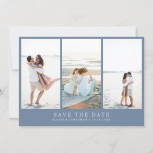 Save The Date Photo Fleur sauvage minimaliste simple