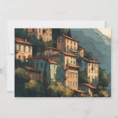 Save The Date Photo Italie Lac de Côme Destination Mariage (Dos)