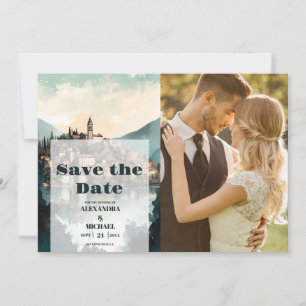 Save The Date Photo Italie Lac de Côme Destination Mariage