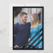 Save The Date Photo légèrement inclinée Enregistrer la date | No (Devant)