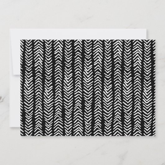 Save The Date Photo manuscrite branchée (Dos)