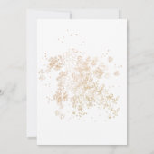 Save The Date Photo Mariage moderne Eucalyptus (Dos)