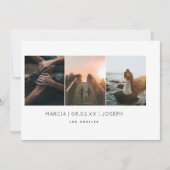 Save The Date Photo minimale (Devant)