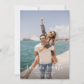 Save The Date Photo minimale Enregistrer la date (Devant)