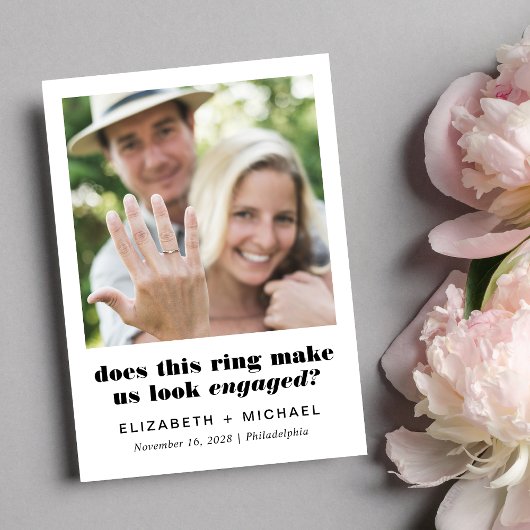 Save The Date Photo moderne amusant