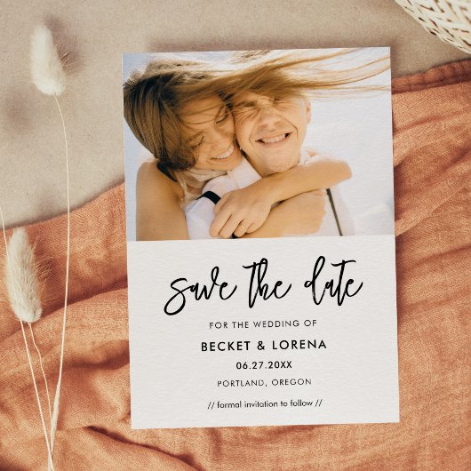 Save The Date Photo moderne contemporaine