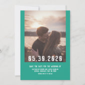 Save The Date Photo moderne simple Enregistrer la date | Arcadia (Devant)