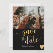Save The Date Photo moderne simple Enregistrer le Mariage de dat (Devant)