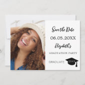 Save The Date Photo moderne simple Graduation (Devant)
