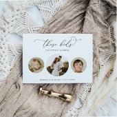 Save The Date Photo moderne unique Ces enfants Mariage