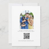 Save The Date Photo Personnalisée Mes Humains Se Marient (Dos)