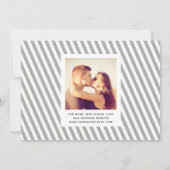 Save The Date Photo Whimsical Mod Enregistrer La Date | Black (Dos)
