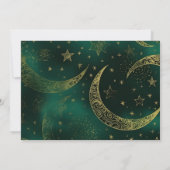 Save The Date PhotoEmerald Vert Or Céleste Mariage (Dos)