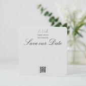 Save The Date Photographie de mariage Great Dane (Debout devant)