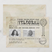 Save The Date Photos amusantes pour enfants | Enregistrer le tél (Devant / Derrière)