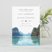 Save The Date Phuket Thailand Destination Photo Wedding (Debout devant)