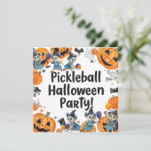 Save The Date Pickleball Halloween (Debout devant)