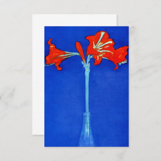 Save The Date Piet Mondrian Amaryllis (Devant / Derrière)