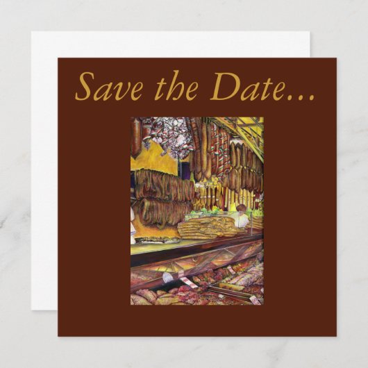 Save The Date Pigtail Soup, Singapour (Devant / Derrière)