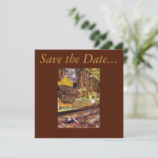 Save The Date Pigtail Soup, Singapour (Debout devant)