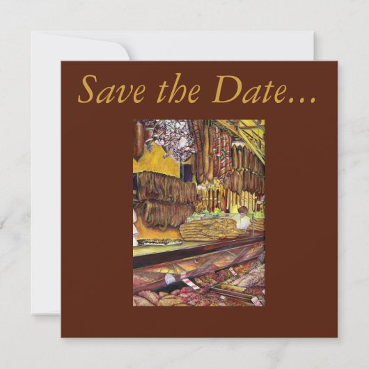 Save The Date Pigtail Soup, Singapour (Devant)
