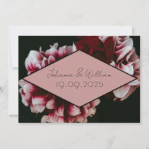 Pivoines noires et roses classiques