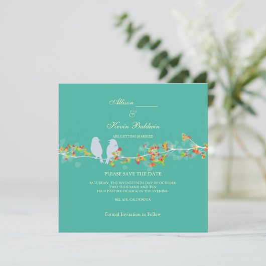 Save The Date PixDezines COULEUR INSÉPARABLE/do-it-yourself ARRI (Debout devant)