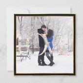 Save The Date PixDezines DELICATE LOVE FAUX OR|BOTANICA (Dos)