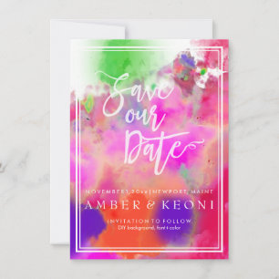 Save The Date PixDezines Enregistrer la date/Couleur Couleur Cou