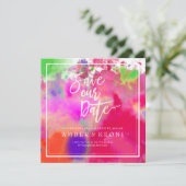 Save The Date PixDezines Enregistrer la date/Couleur Couleur Cou (Debout devant)