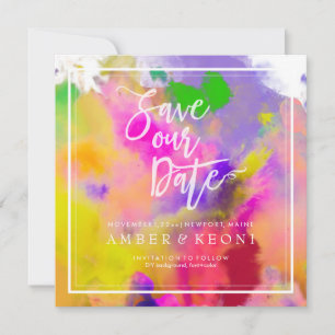 Save The Date PixDezines Enregistrer la date/Couleur Couleur Cou