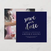 Save The Date PixDezines Enregistrer la date/Faux Argent/do-it-y (Devant / Derrière)