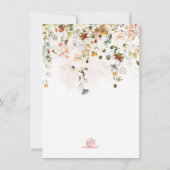 Save The Date PixDezines H2 Jardin de fleurs d'automne Mariage (Dos)