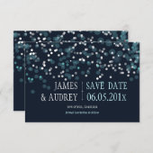 Save The Date PixDezines hiver enregistrer la date/DIYcolor (Devant / Derrière)