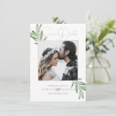 Save The Date PixDezines SAGE, GREENERY ENREGISTRER LA DATE (Debout devant)