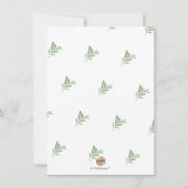 Save The Date PixDezines SAGE, GREENERY ENREGISTRER LA DATE (Dos)