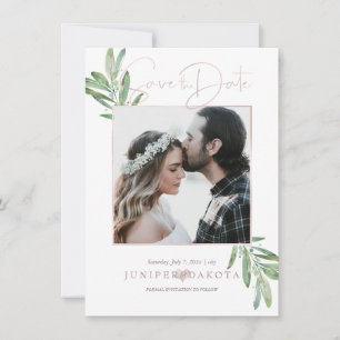 Save The Date PixDezines SAGE, GREENERY ENREGISTRER LA DATE