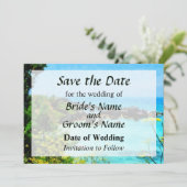Save The Date Plage à St. George Bermuda Enregistrer la date (Debout devant)