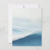 Save The Date Plage Bleue Sérénité (Dos)