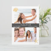 Save The Date Plage Enregistrer la date (Debout devant)